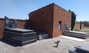 El cementerio de Villadangos del Paramo (León) donde se va a iniciar la exhumación de una fosa común con los restos de fusilados por el franquismo.