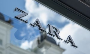 16/3/22-Un escaparate de una tienda Zara, a 5 de marzo de 2022, en Madrid (España).