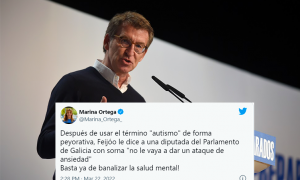 "Basta ya de banalizar la salud mental": críticas a Feijòo por decir a Ana Pontón que "le va a entrar una crisis de ansiedad"