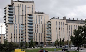 Bloque de edificios en Madrid. Imagen de Archivo.