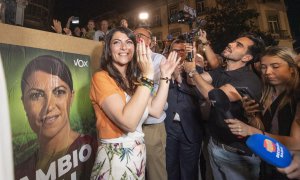 Macarena Olona, candidata de Vox a la presidencia de la Junta de Andalucía, arranca la campaña electoral este jueves en Granada.