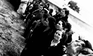 Procesión del Corpus en la Cárcel de Ventas, junio de 1939