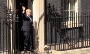 Tres años de polémico mandato de Boris Johnson, una cronología