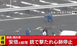 Shinzo Abe en estado crítico tras sufrir un atentado