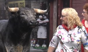 Toros disecados para hacerse los valientes