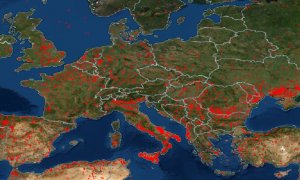 Desde Grecia a Reino Unido: Europa arde