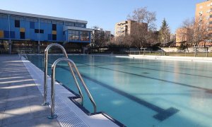 Imatge d'arxiu d'una piscina municipal.