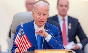 08/08/2022 Imagen del presidente de Estados Unidos, Joe Biden, a 16 de julio de 2022.