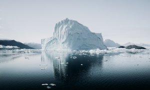 11/08/2022 Imagen de un glaciar que se derrite en el Ártico.