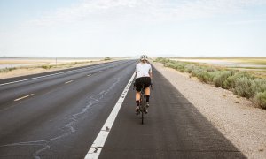 22/08/2022 Imagen de un ciclista.