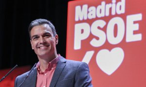 El secretario general del PSOE y presidente del Gobierno, Pedro Sánchez, en la apertura del 14º Congreso Regional del PSOE de Madrid celebrado el pasado diciembre.