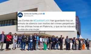 Las Cortes de Castilla y León blanquean la violencia machista en un minuto de silencio: "Un crimen perpetrado, ¿así sin más?"