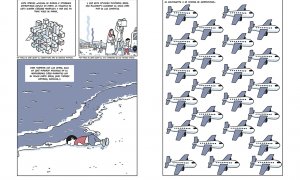 Un viñeta del cómic 'La Odisea de Hakim', del dibujante francés Fabien Toulmé.