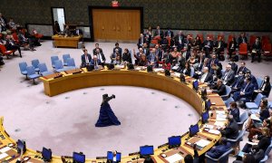 30/09/2022 Miembros del Consejo de Seguridad de la ONU vota una resolución de condena a la anexión rusa de territorios en Ucrania