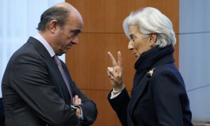 Christine Lagarde y Luis de Guindos son los dos principales responsables del BCE y de sus políticas como presidenta y vicepresidente.