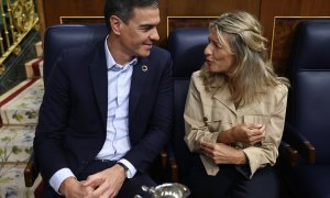 Dominio Público - La primavera trompetera de Pedro Sánchez y Yolanda Díaz