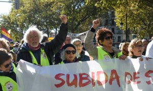 Manifestación de pensionistas