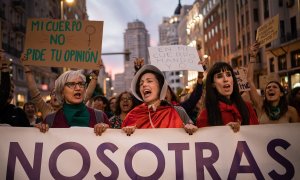 Manifestación en Madrid en defensa del derecho al aborto, a 28 de septiembre de 2022.