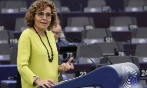 La portavoz del PP en el Parlamento Europeo, Dolors Montserrat.