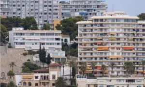 Imagen de archivo de varios edificios residenciales en Palma de Mallorca.