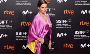 Juliette Binoche durante el Festival de Cine de Donostia, a 18 de septiembre de 2022, en San Sebastián (País Vasco, España)