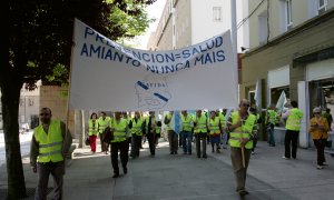 Protestas de Agavida por las calles de Ferrol