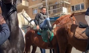 Patadas, cojeras y caballos con espuma y sangre en la boca: PACMA denuncia el maltrato en el desfile de Els Tres Tombs de Terrassa