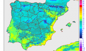 Mapa de temperaturas