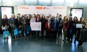 8-3-2023 El consistori ha elaborat un mapa simbòlic del metro de Barcelona amb el que es ret homenatge a algunes de les dones referents que formen part de la història de la ciutat
