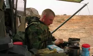 Militar en Irak