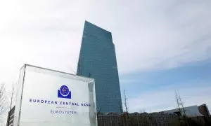 Vista del edificio donde tiene su sede el BCE en Fráncfort. REUTERS/Heiko Becker