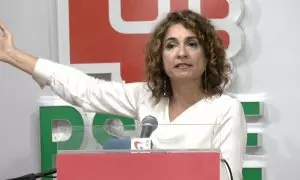 María Jesús Montero, sobre Feijóo: "No se puede ser tan inoportuno y desacertado, no está capacitado para ser presidente"