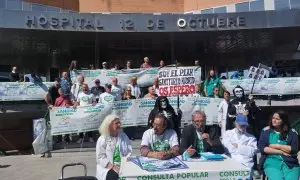 Los vecinos de Madrid organizan una consulta ciudadana en defensa de la sanidad pública: "No vamos a parar"