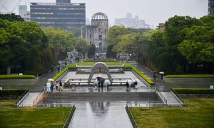 El Museo y Parque de la Paz de Hiroshima (oeste de Japón), donde desde este viernes se celebra la cumbre del G7.