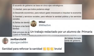 "Sanidad" para "reforzar la sanidad": cachondeo con el acuerdo entre PP y Vox en el País Valencià