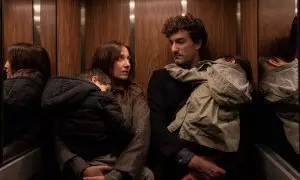 Olaya Caldera y Miki Esparbé son pareja en la película