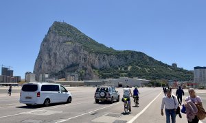 El peñón de Gibraltar, en una imagen de archivo tomada el 5 de mayo de 2022