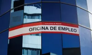 La oficina del SEPE de Ciudad Lineal, a 4 de mayo de 2023, en Madrid