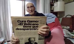 Mariano Gamo, en su casa en Madrid.