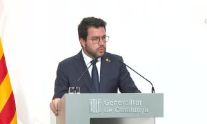 Pere Aragonès: "Los resultados de las elecciones nos invitan a avanzar hacia un referéndum"