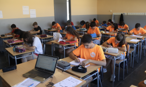 Alumnes de 4t d'ESO de l'Institut Carles Rahola de Girona
