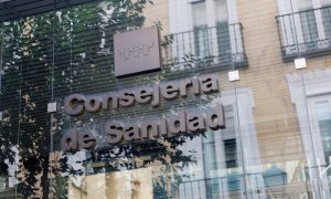 Fachada de la Consejería de Sanidad de la Comunidad de Madrid, a 13 de septiembre de 2023.