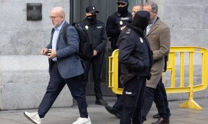 El abogado de Carles Puigdemont, Gonzalo Boye, a su llegada al Tribunal de Cuentas el pasado 17 de noviembre.Eduardo Parra / Europa Press