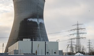 Foto de archivo de una central de energía nuclear.
