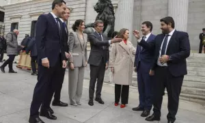 Alberto Nuñez Feijóo con los presidentes autonómicos