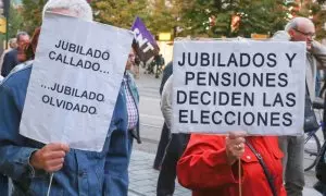 Más de cuatro millones de perceptores de pensiones de jubilación, viudedad e incapacidad pasan el mes con menos de 850 euros.