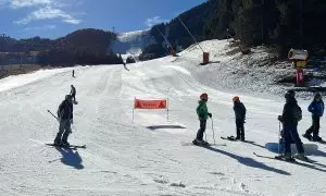 03/2023 - Una imatge de l'estació d'esquí de La Molina (Cerdanya).