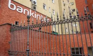 Oficinas de Bankinter en Madrid. E.P./Ricardo Rubio