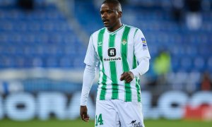 El futbolista del Real Betis William Carvalho durante un partido en Vitoria, a 6 de enero de 2024.