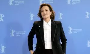 Sigourney Weaver en el Festival de Berlín.